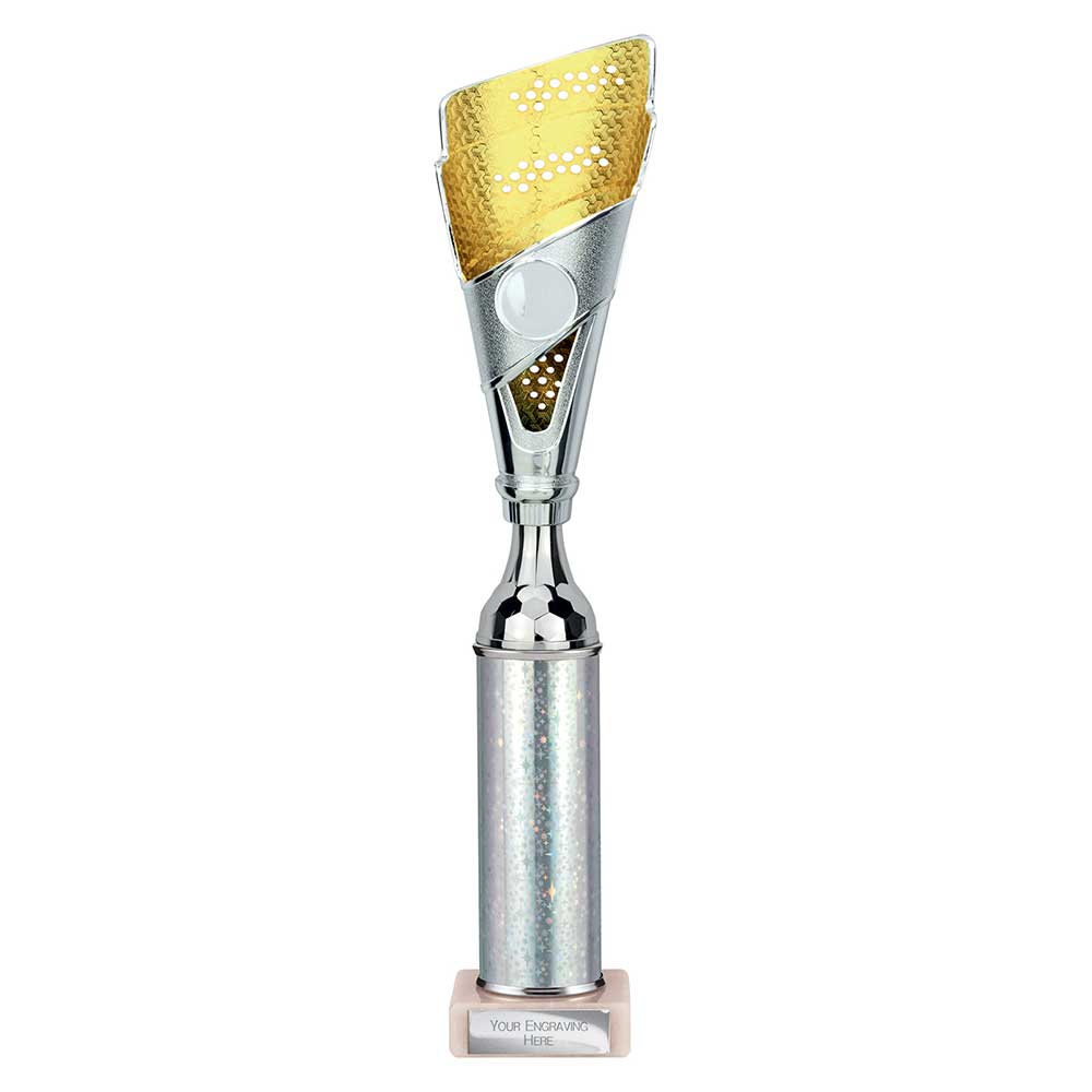 Predator Multisport Tube Trophy Silver & Gold