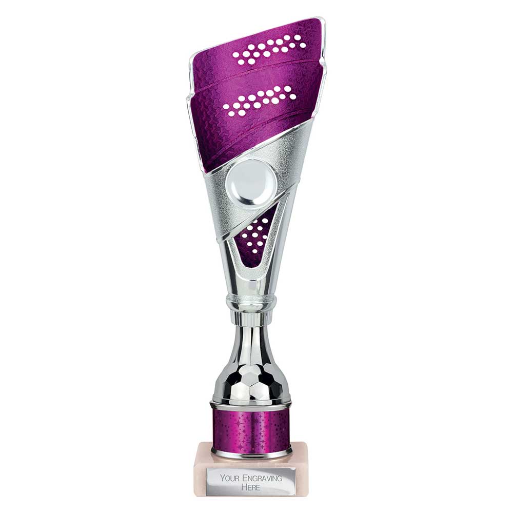 Predator Multisport Tube Trophy Silver & Purple