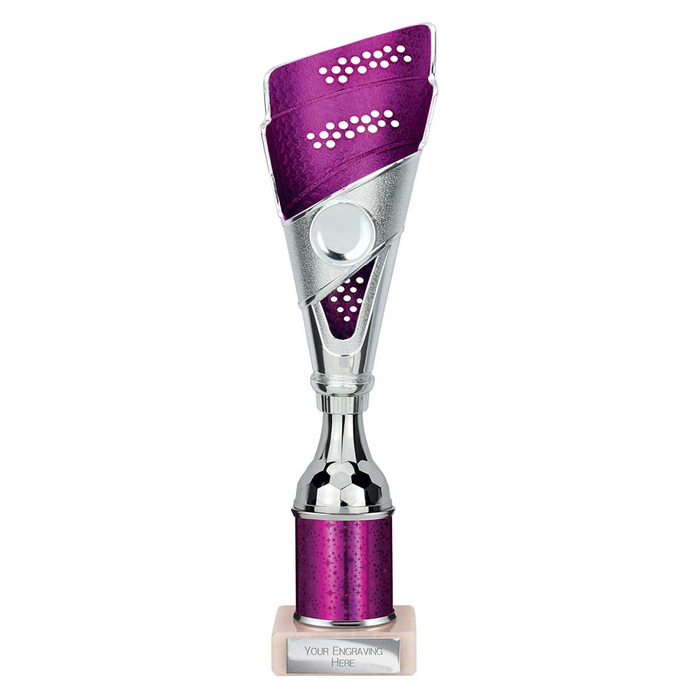 Predator Multisport Tube Trophy Silver & Purple