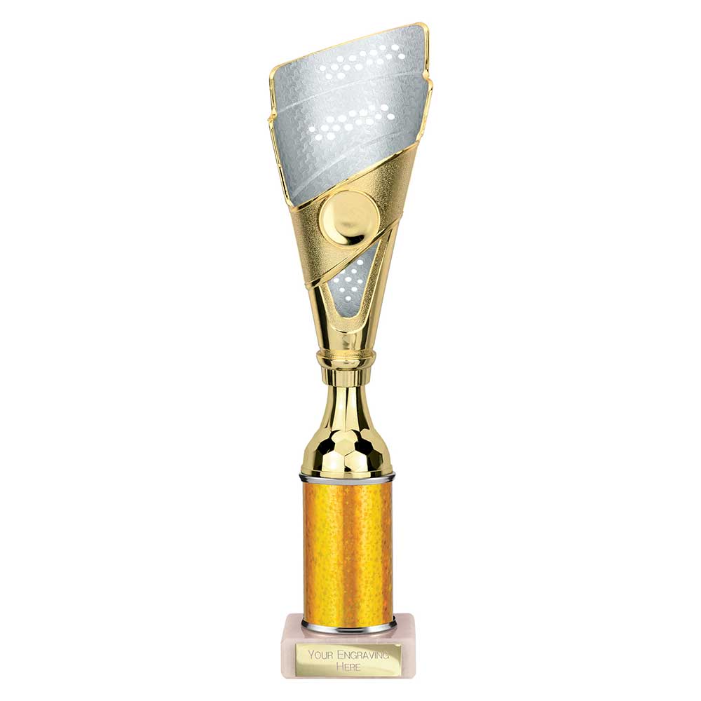 Predator Multisport Tube Trophy Silver & Gold