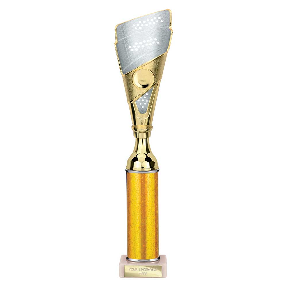 Predator Multisport Tube Trophy Silver & Gold