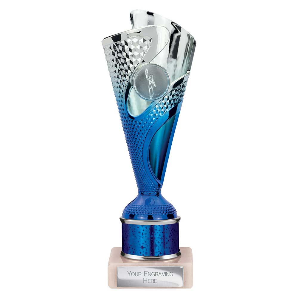 Rodeo Multisport Tube Trophy Silver & Blue