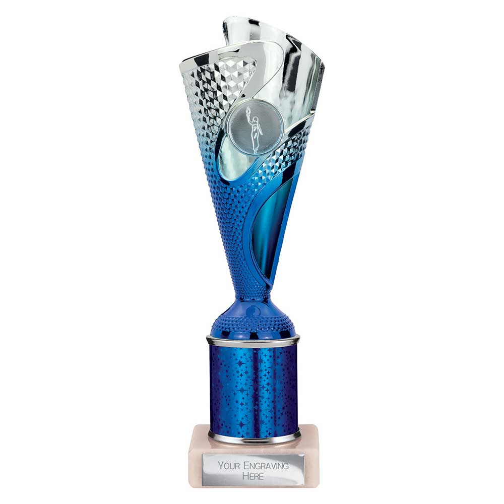 Rodeo Multisport Tube Trophy Silver & Blue