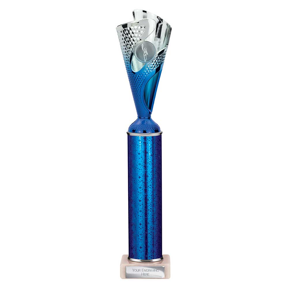 Rodeo Multisport Tube Trophy Silver & Blue