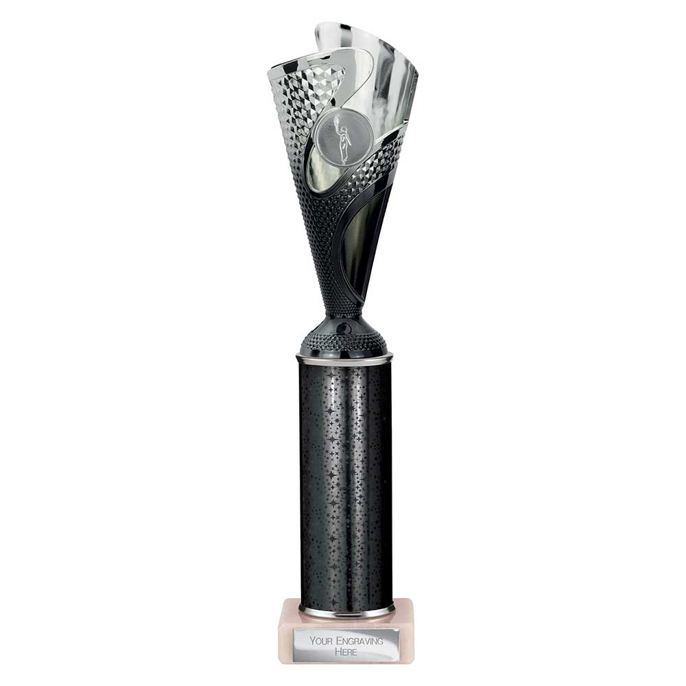 Rodeo Multisport Tube Trophy Silver & Black