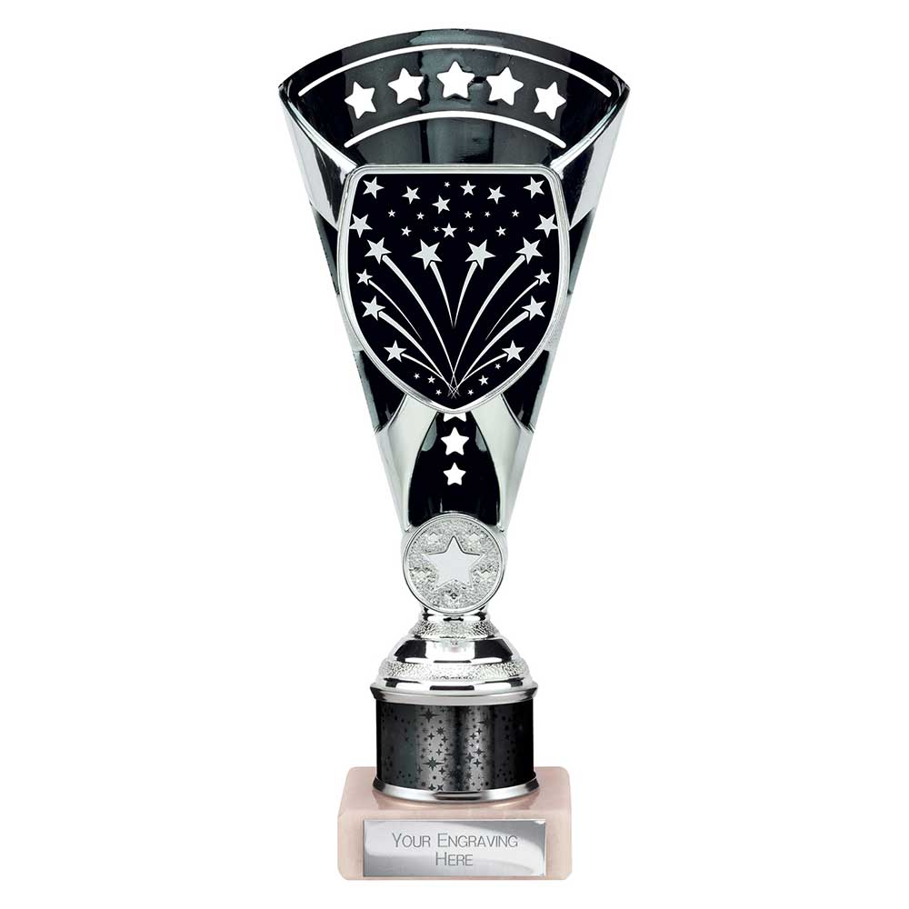 Cobra Star Multisport Tube Trophy Silver & Black