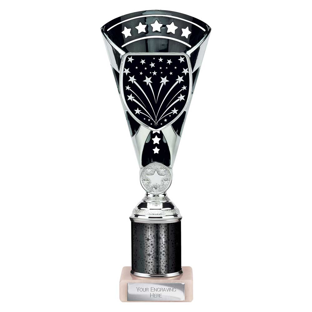 Cobra Star Multisport Tube Trophy Silver & Black