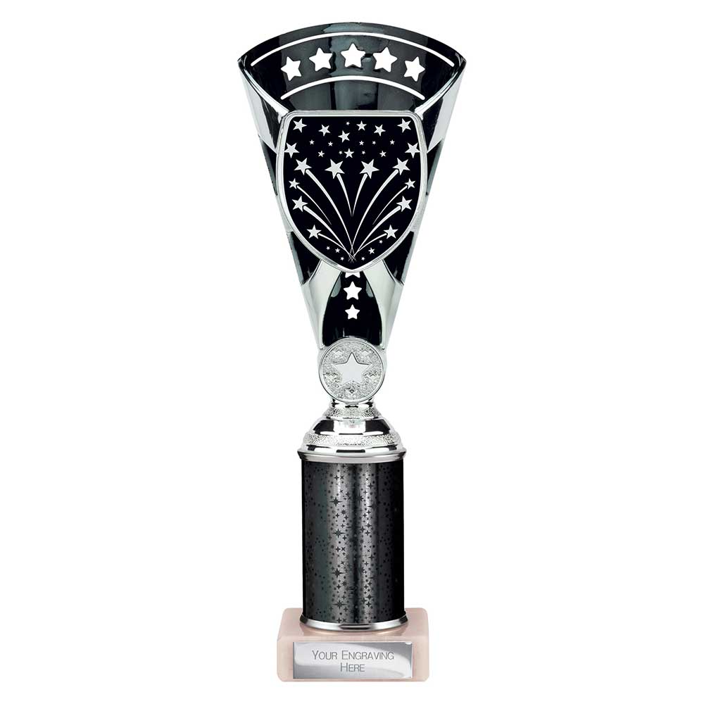 Cobra Star Multisport Tube Trophy Silver & Black