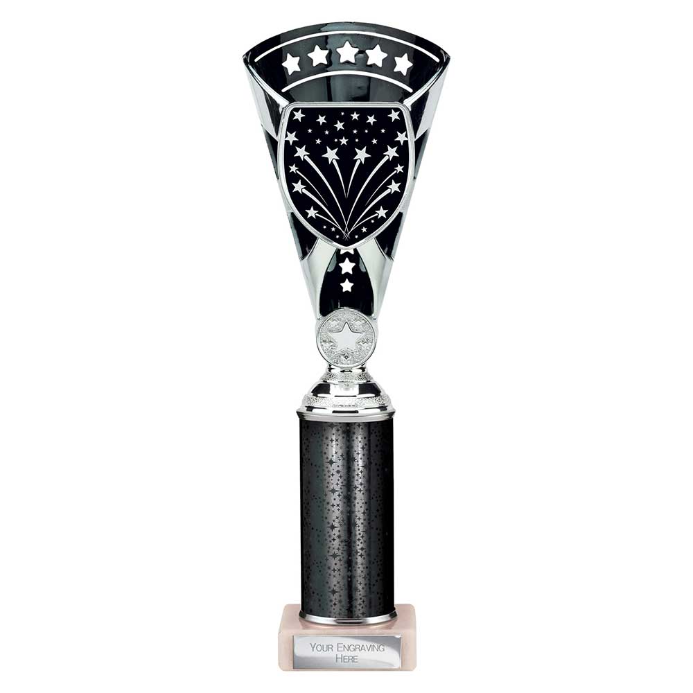 Cobra Star Multisport Tube Trophy Silver & Black