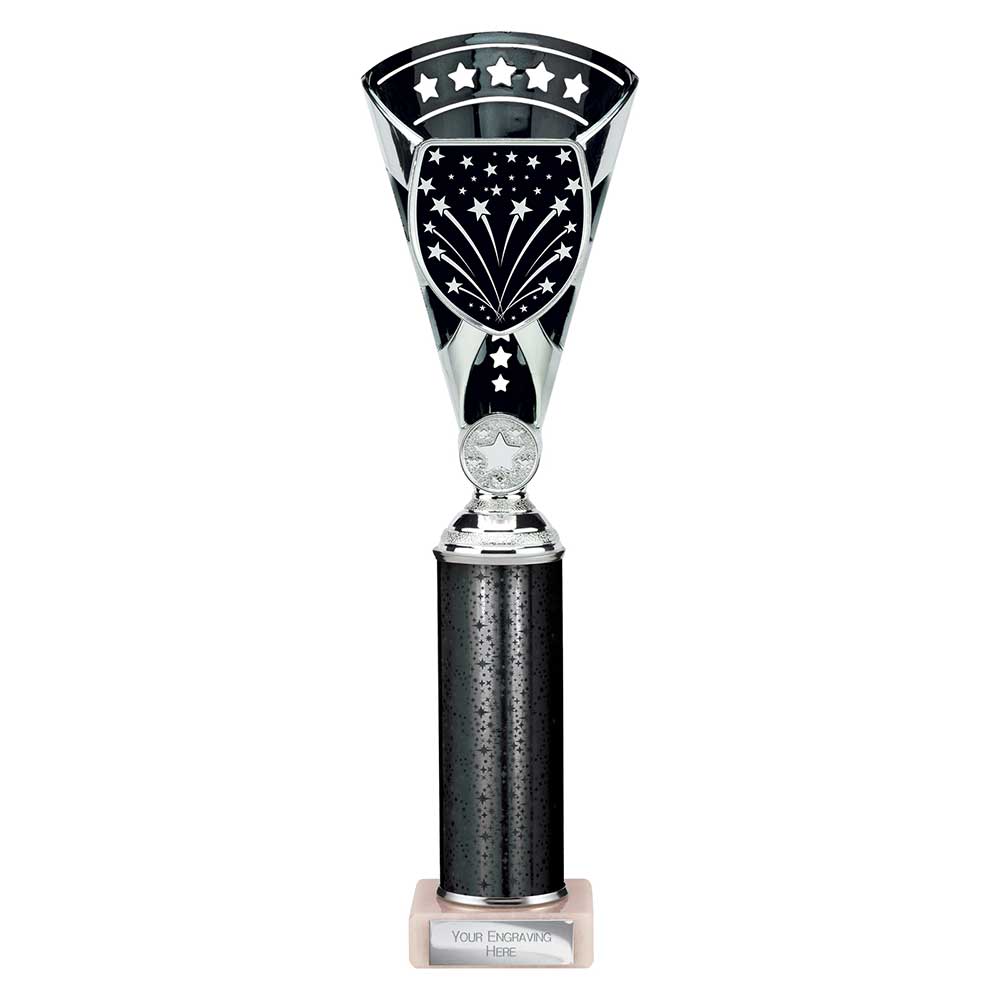 Cobra Star Multisport Tube Trophy Silver & Black
