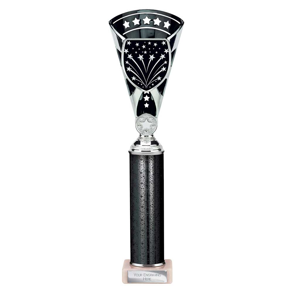 Cobra Star Multisport Tube Trophy Silver & Black