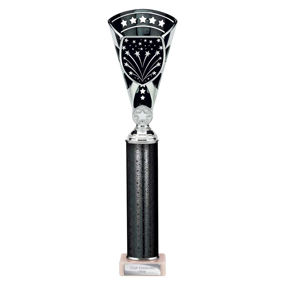 Cobra Star Multisport Tube Trophy Silver & Black