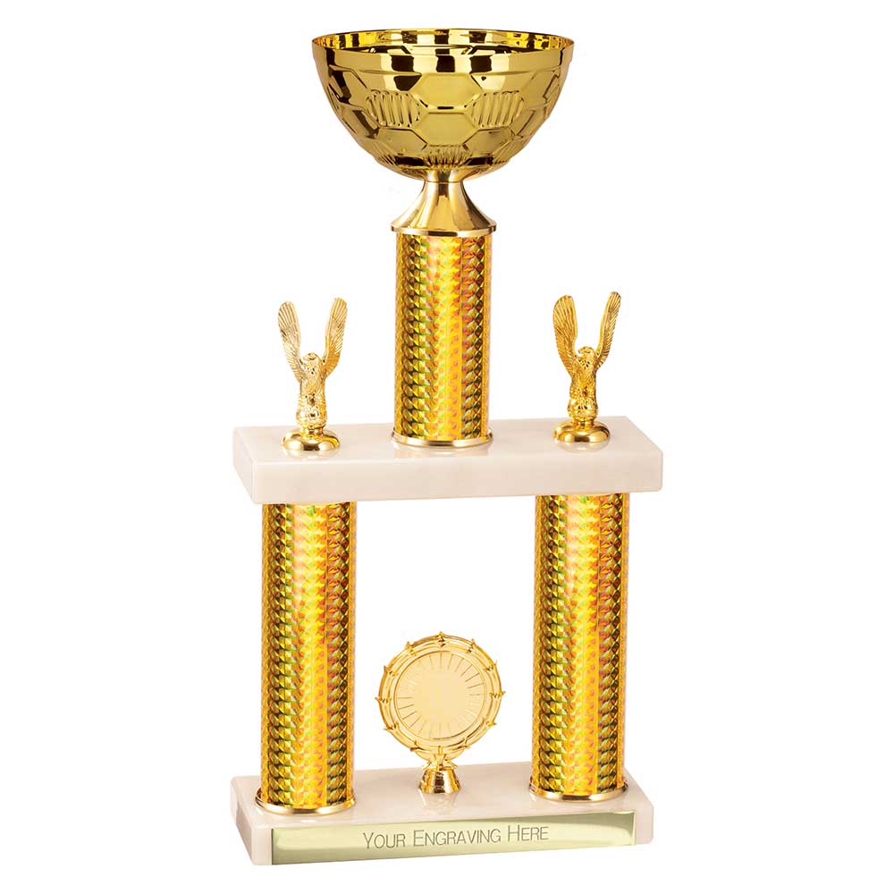 Starlight Champion Tower Trophy Gold