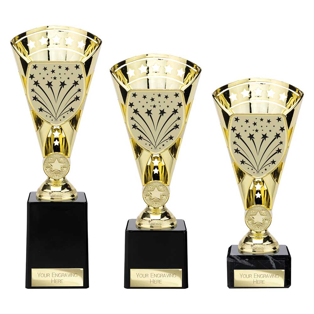 Cobra Star Multisport Cup Gold - Trophies - Prudhoe Rosettes