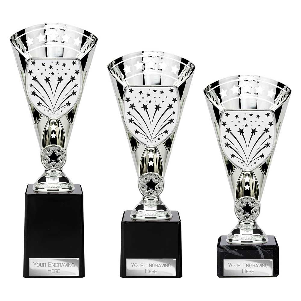 Cobra Star Multisport Cup Silver - Trophies - Prudhoe Rosettes