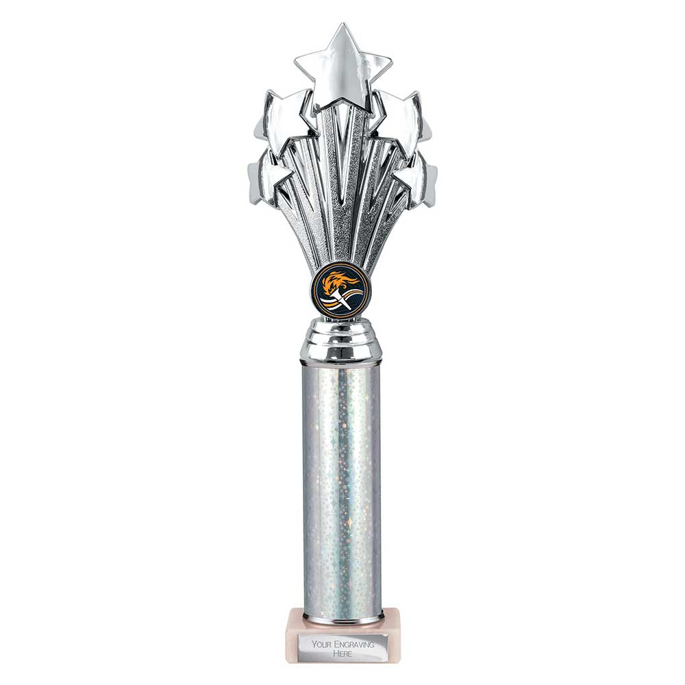 5 Star Multisport Tube Trophy (Various Colour Options)