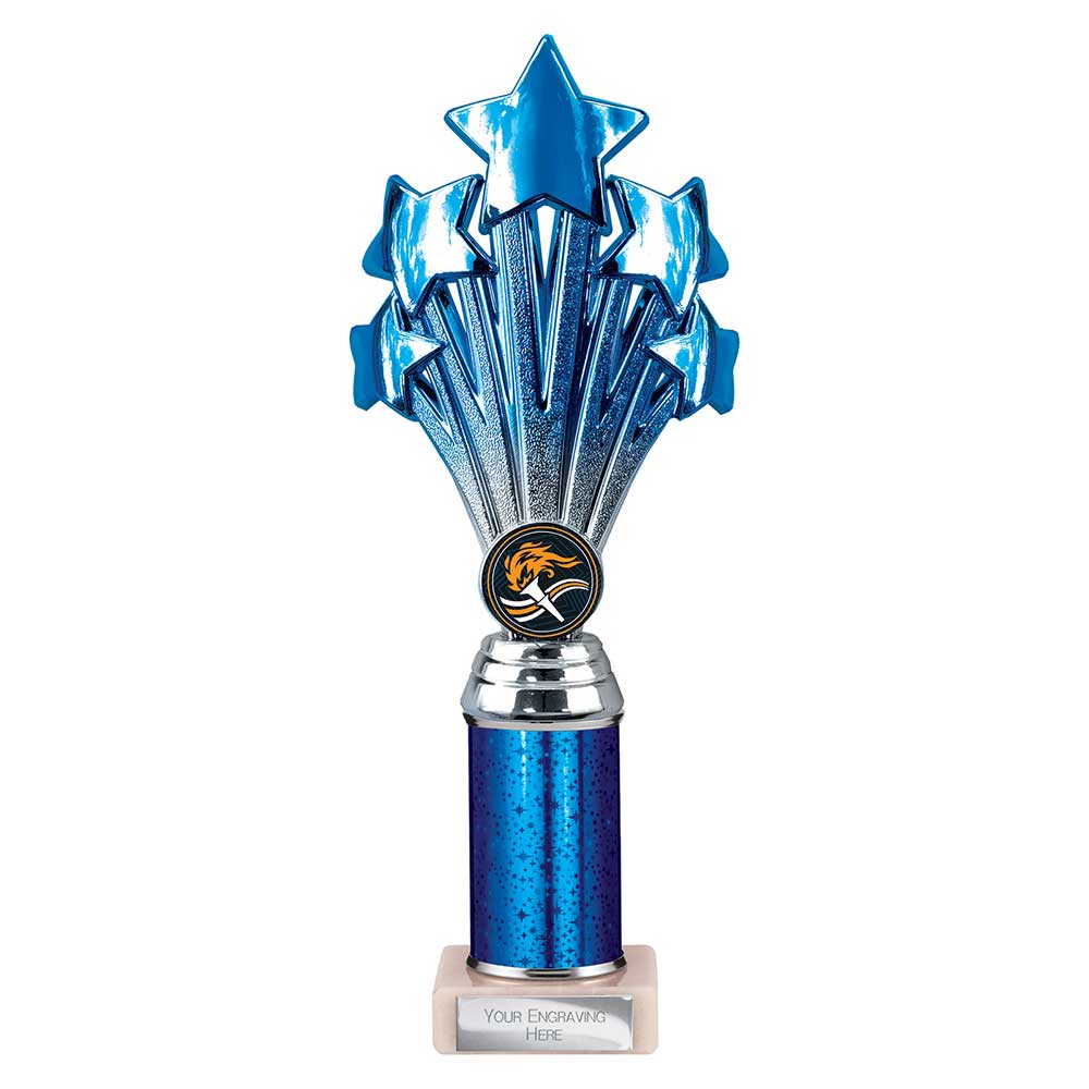 5 Star Multisport Tube Trophy (Various Colour Options)