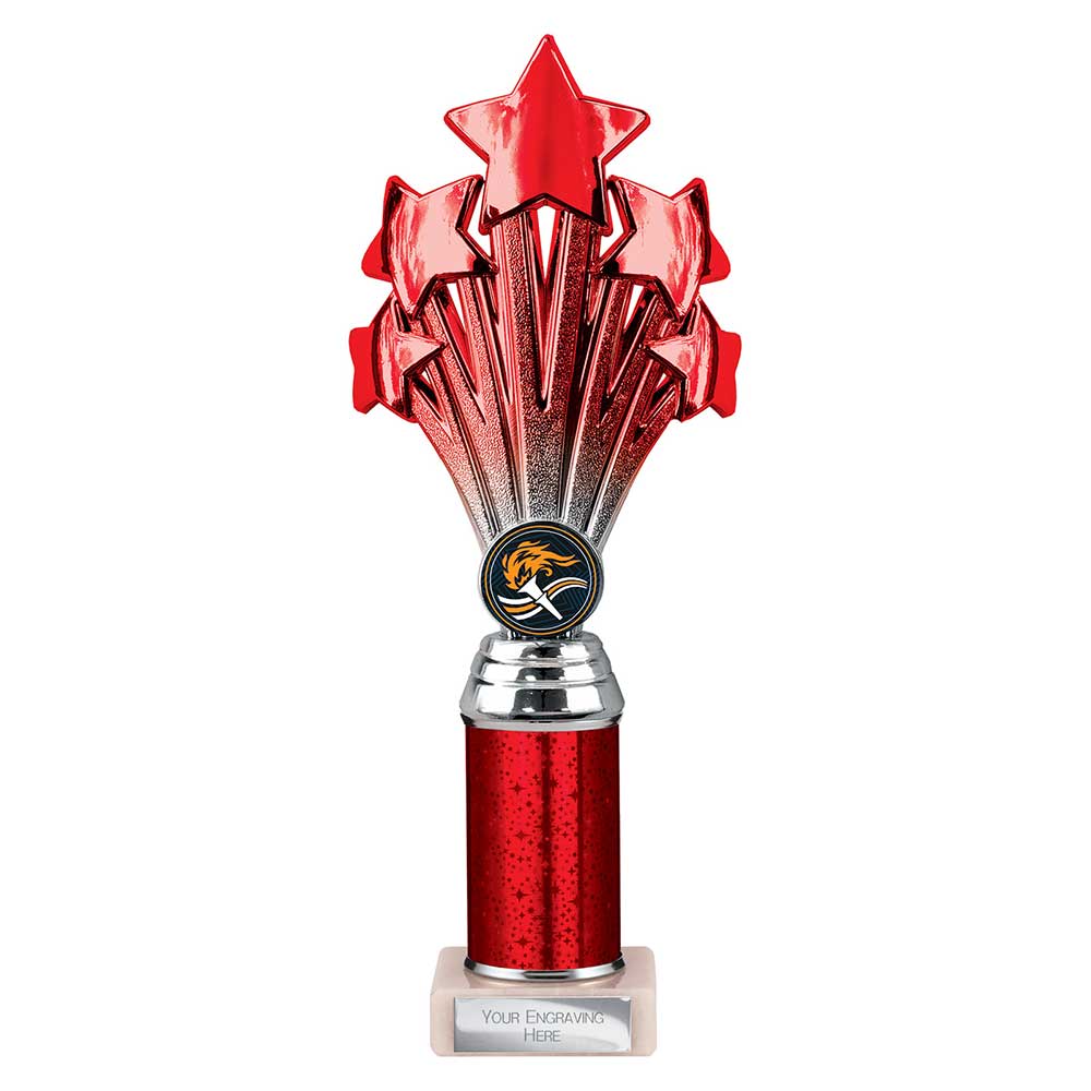 5 Star Multisport Tube Trophy (Various Colour Options)