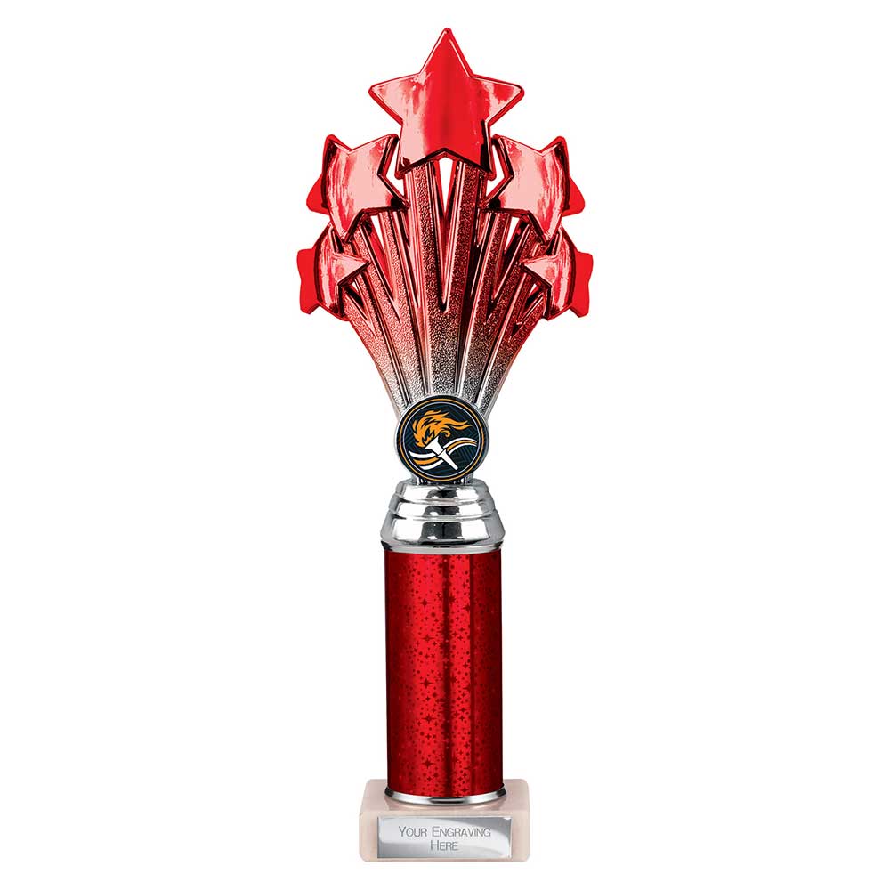 5 Star Multisport Tube Trophy (Various Colour Options)