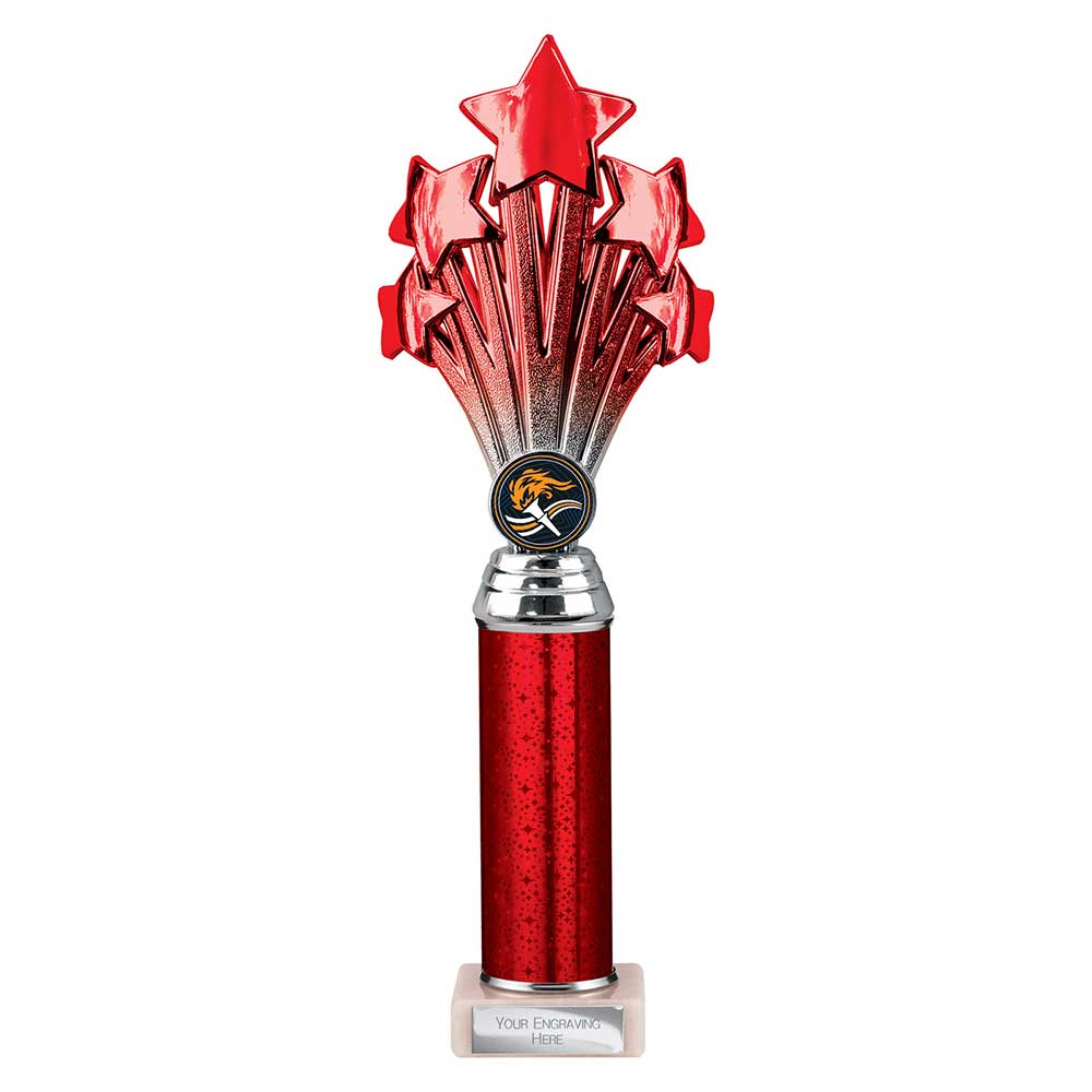 5 Star Multisport Tube Trophy (Various Colour Options)