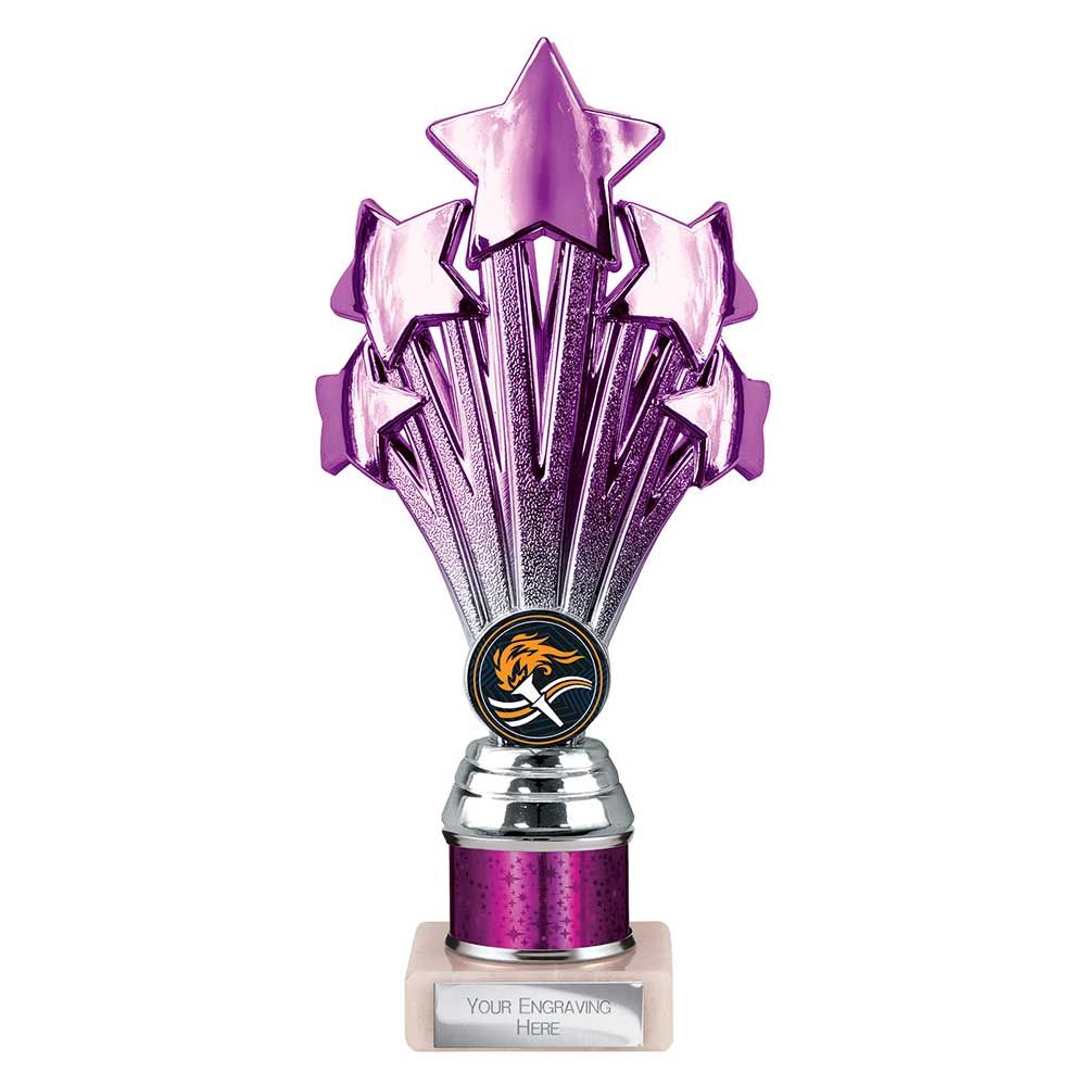 5 Star Multisport Tube Trophy (Various Colour Options)
