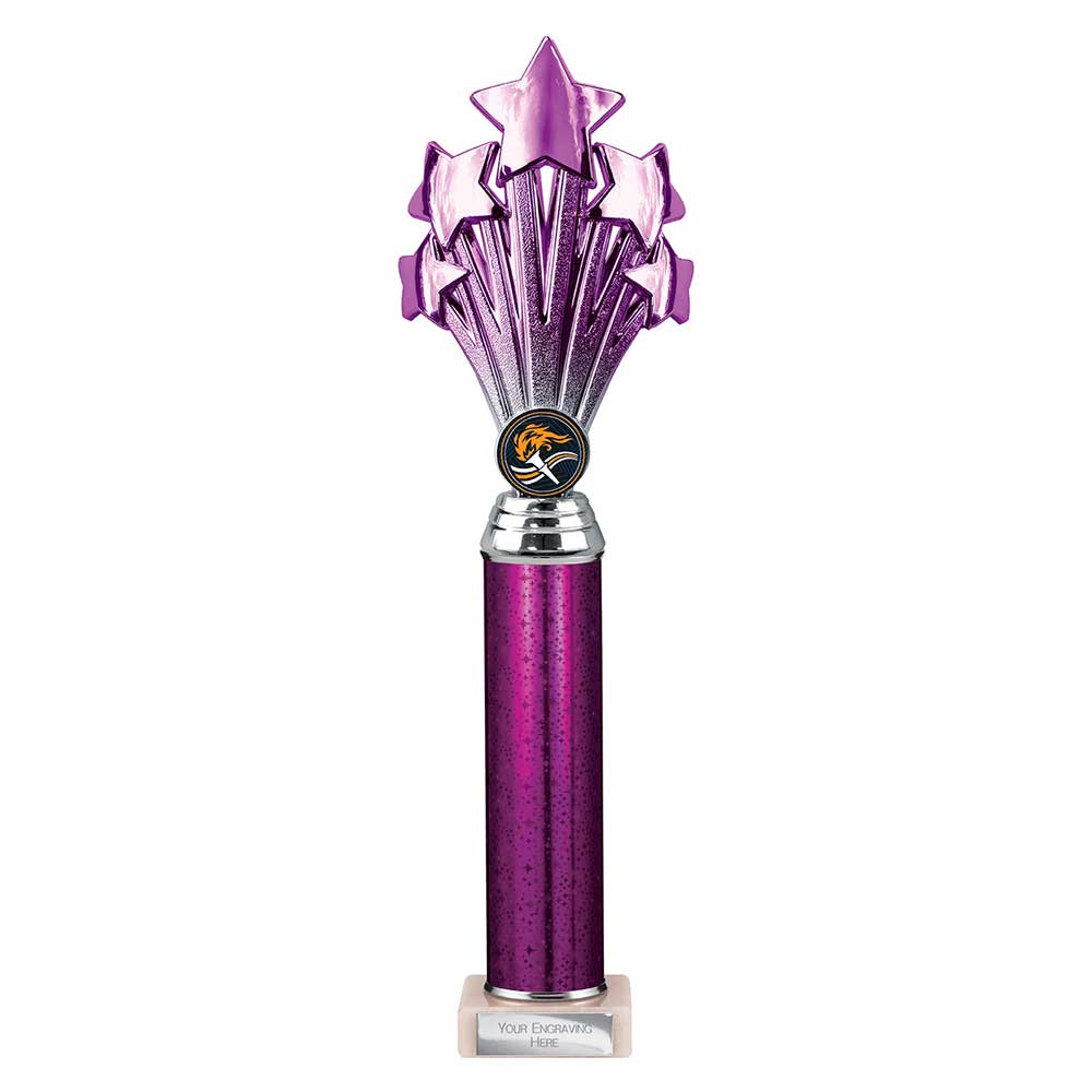 5 Star Multisport Tube Trophy (Various Colour Options)