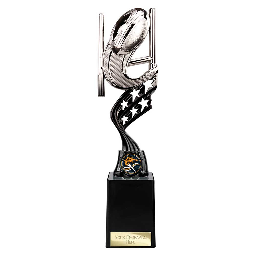 Innov8 Rugby Plastic Trophy (Various Colours)