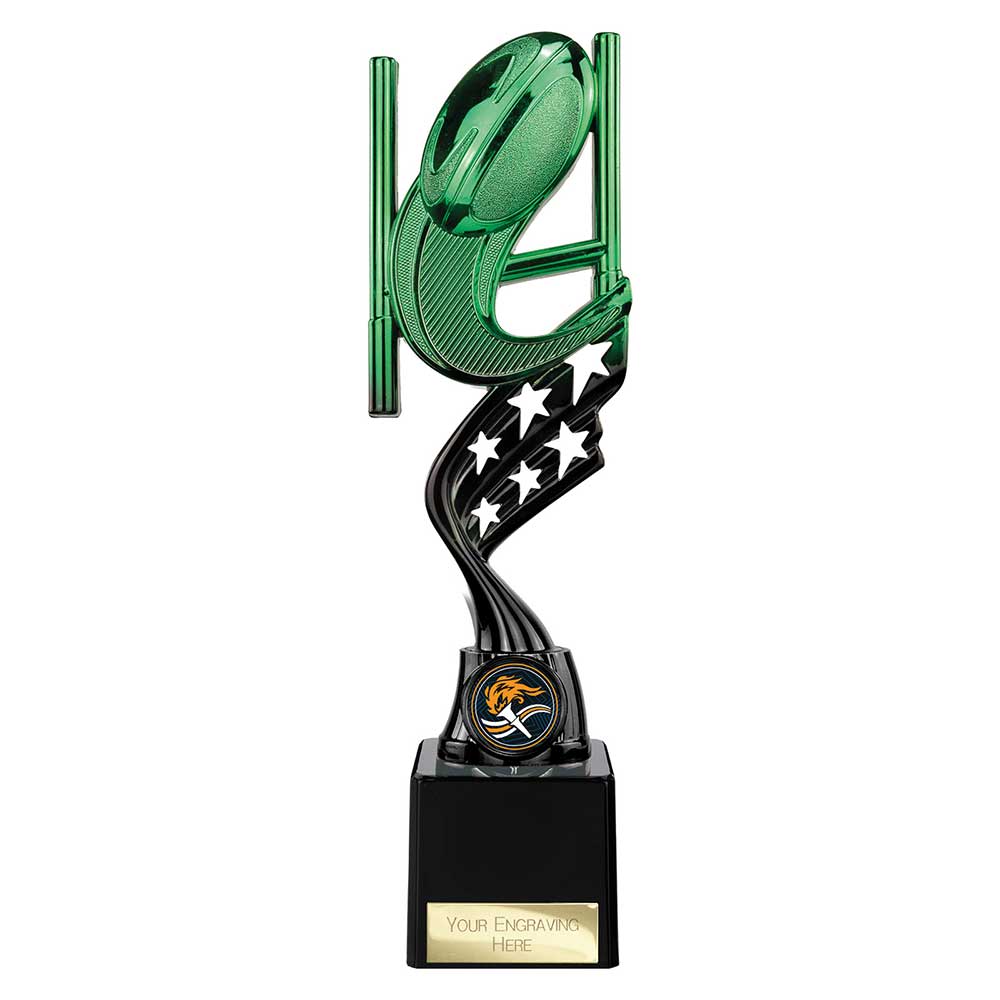 Innov8 Rugby Plastic Trophy (Various Colours)