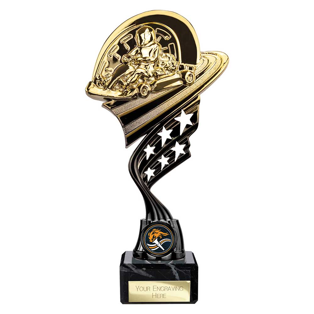 Innov8 Go Kart Plastic Trophy (Various Colour Options)