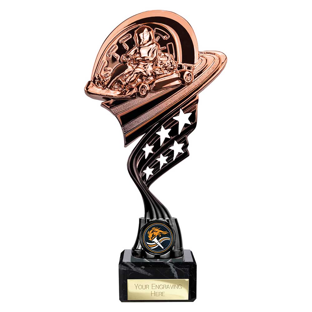 Innov8 Go Kart Plastic Trophy (Various Colour Options)