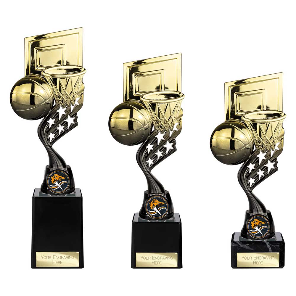 Innov8 Basketball Plastic Trophy (2 Colour Options)