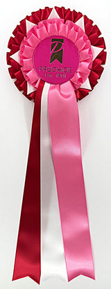 Box Pleated Rosettes - Our Most Popular Range