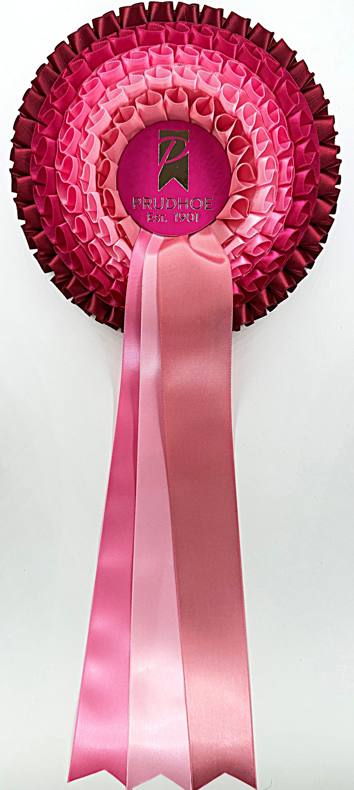 Box Pleated Rosettes - Our Most Popular Range