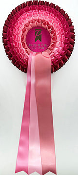 Box Pleated Rosettes - Our Most Popular Range