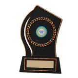 Quest Black Plastic Plaque Award