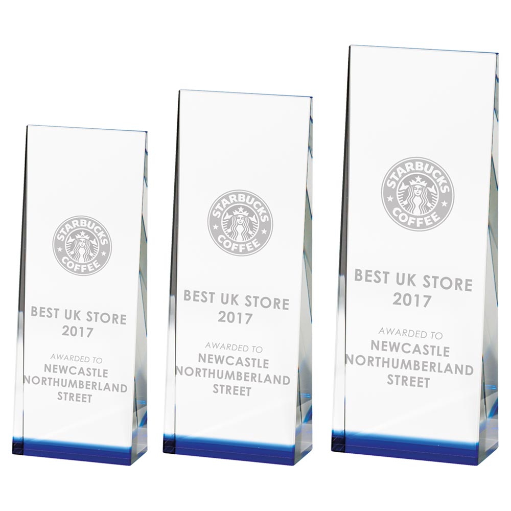 Legend Crystal Award - Trophies - Prudhoe Rosettes