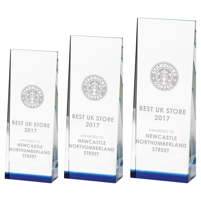 Legend Crystal Award - Trophies - Prudhoe Rosettes