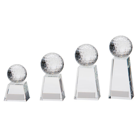Voyager Golf Crystal Award - Trophies - Prudhoe Rosettes