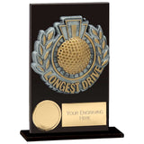 Euphoria Hero Longest Drive Glass Award