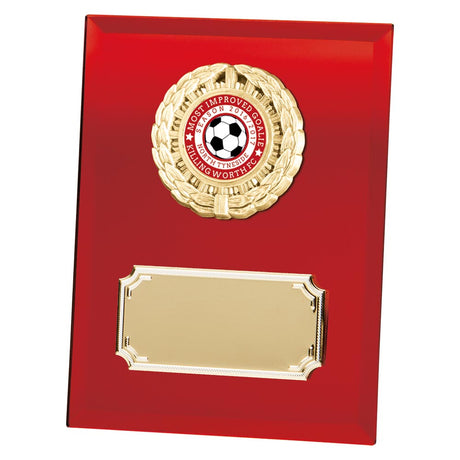 Mirage Multisport Mirror Plaque Red