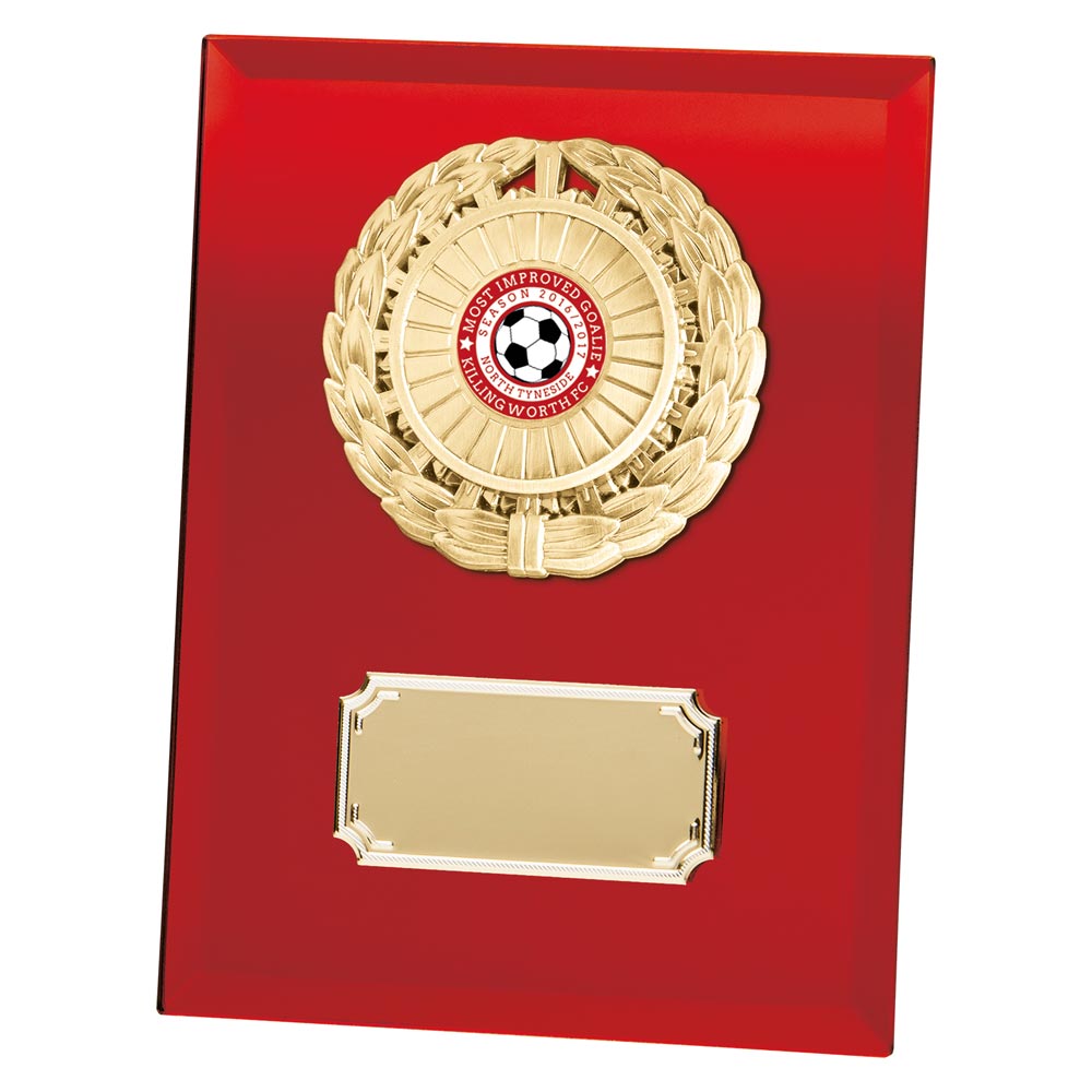 Mirage Multisport Mirror Plaque Red