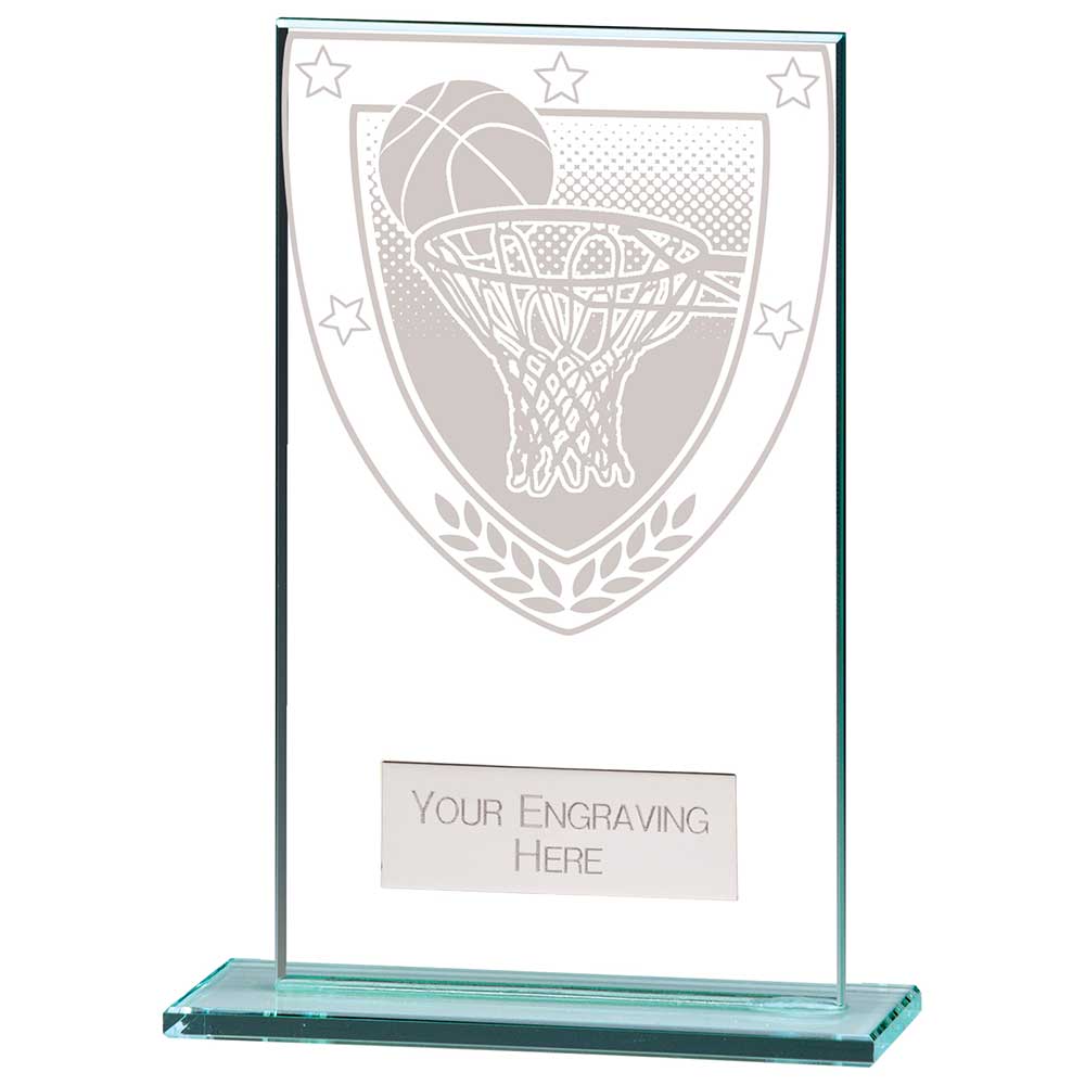 Millennium Basketball Jade Glass Award