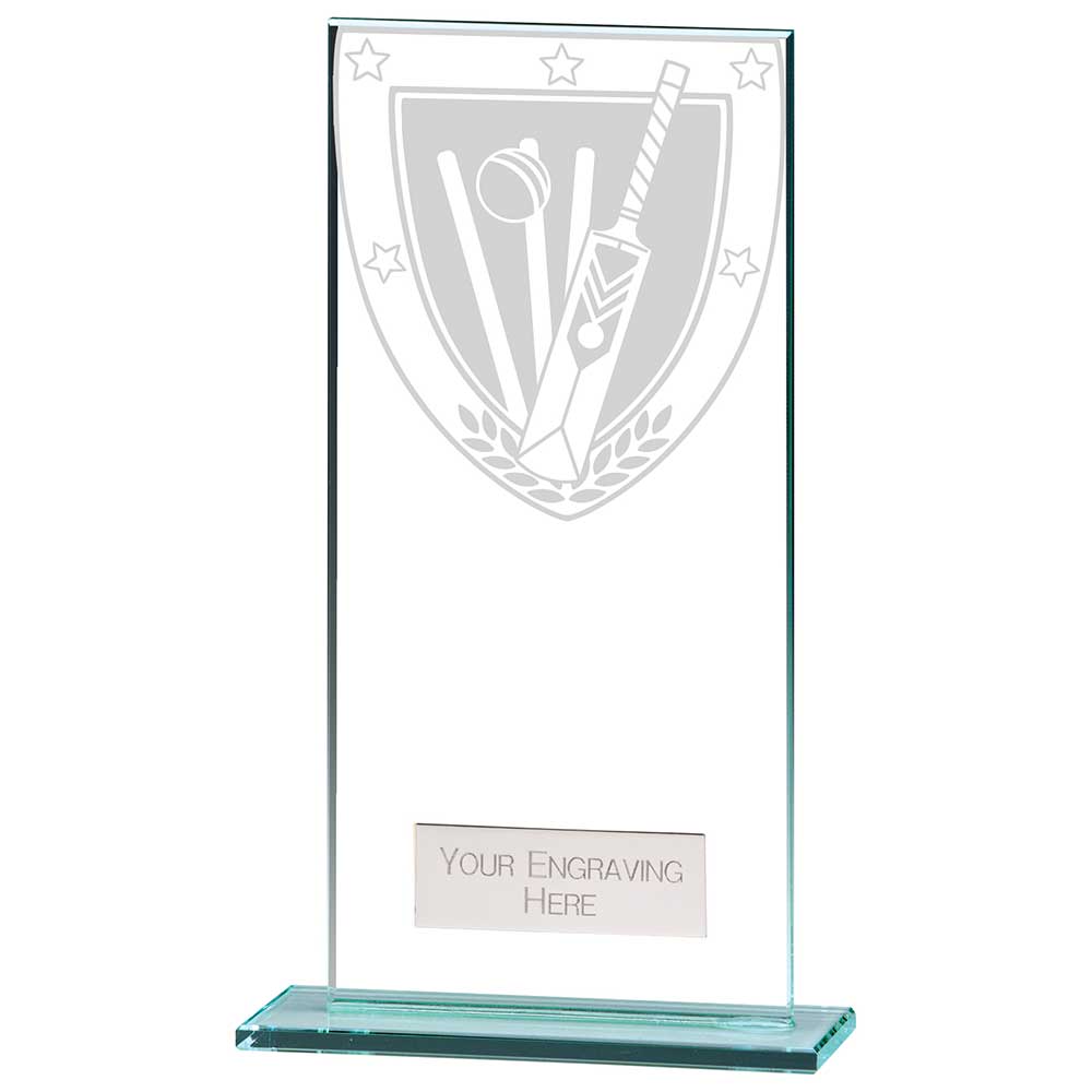 Millennium Cricket Jade Glass Award