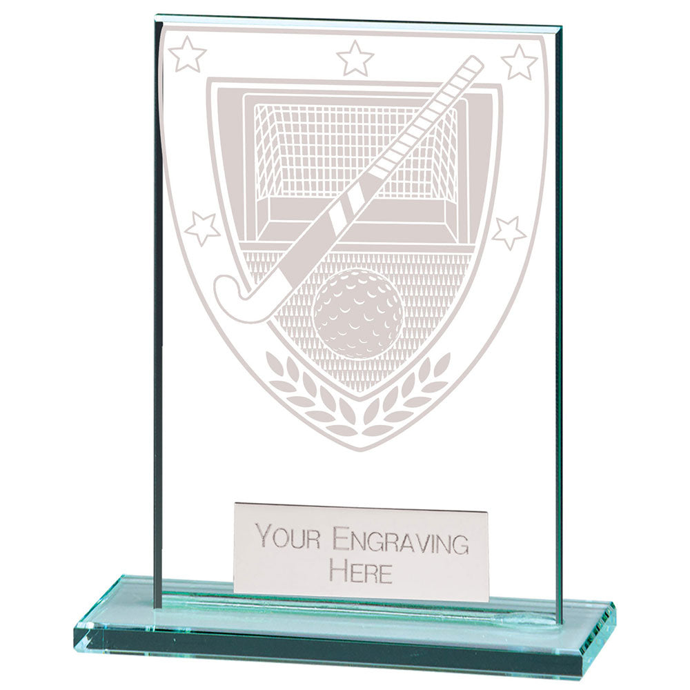 Millennium Hockey Jade Glass Award
