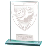 Millennium Lawn Bowls Jade Glass Award