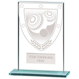 Millennium Lawn Bowls Jade Glass Award
