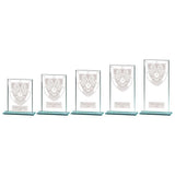 Millennium Motorsport Jade Glass Award - Trophies - Prudhoe Rosettes