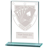 Millennium Poker Jade Glass Award