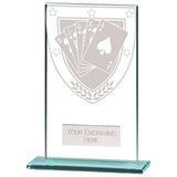 Millennium Poker Jade Glass Award