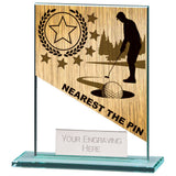 Mustang Nearest The Pin Jade Glass Award